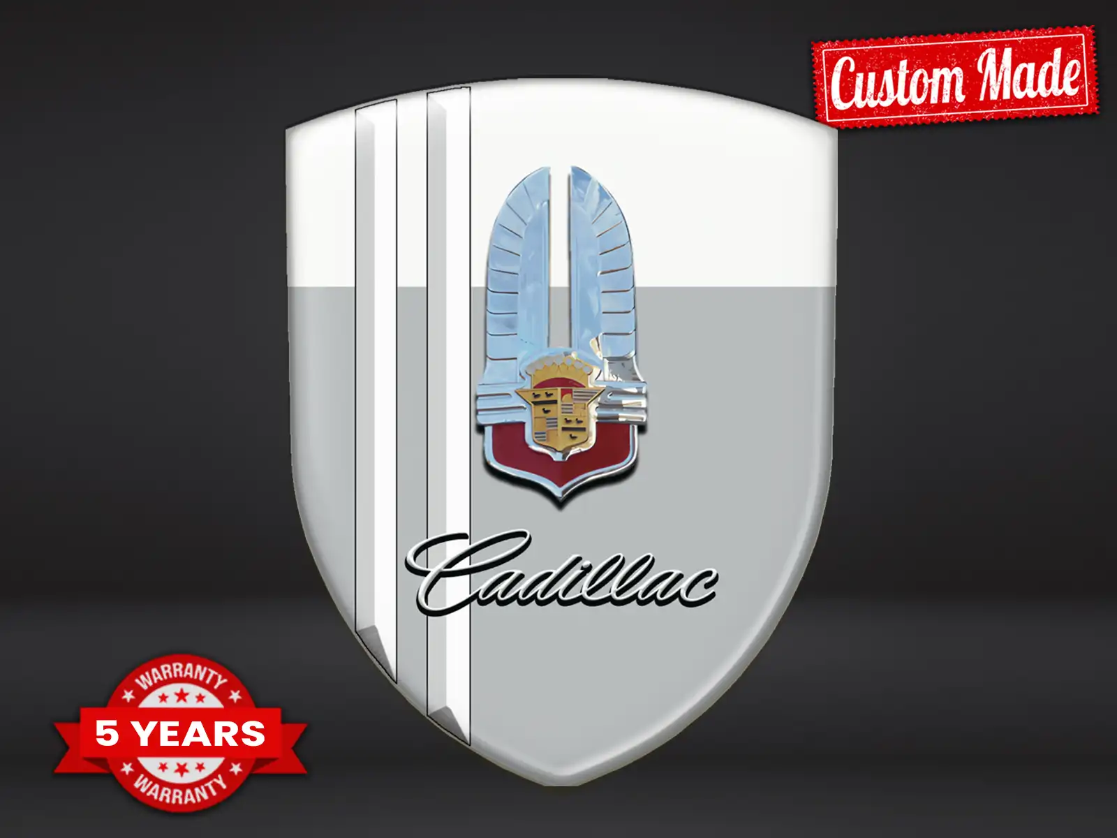 Cadillac Logo Marchio Auto Standard Minimalisti Robusti ST